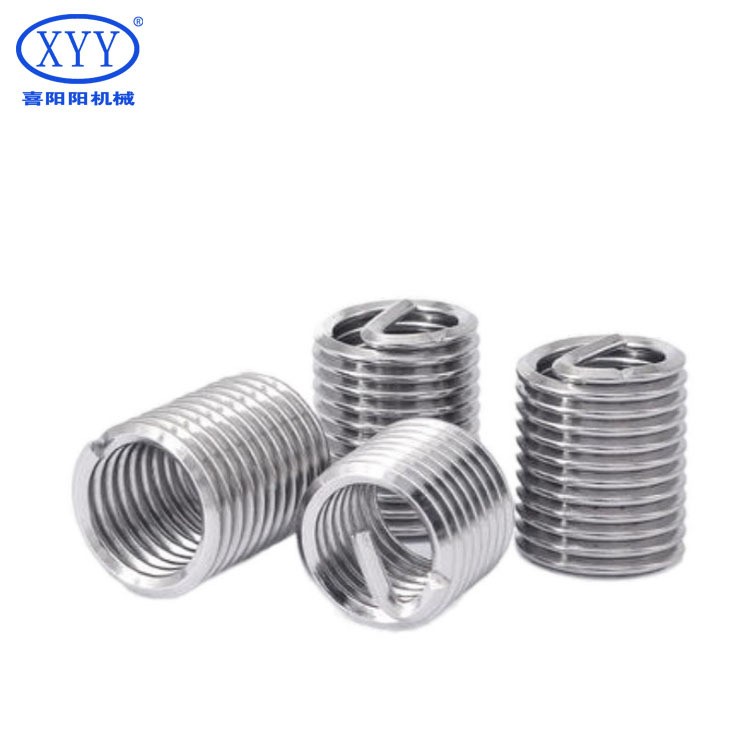 GB/T 24425.1 钛合金 M3×0.5×2D 钢丝螺套